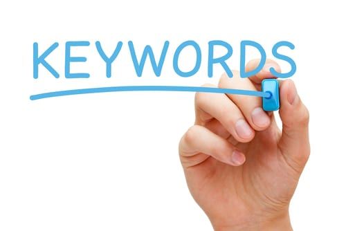 Ads keywords