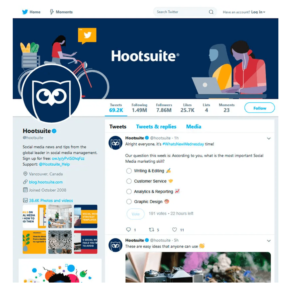 資料來源：Twitter – Hootsuite
